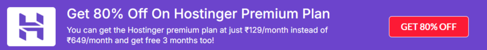 Free Hostinger Hosting and Domain